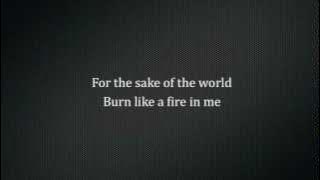 For the Sake of the World (feat. Brian Johnson) (Live) Lyric Video