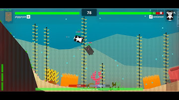 deeeep.io fighting an orca with elephant seal