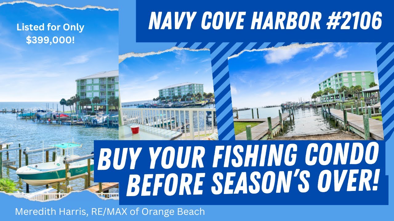 Navy Cove Harbor Unit 2106--A Boater's Paradise