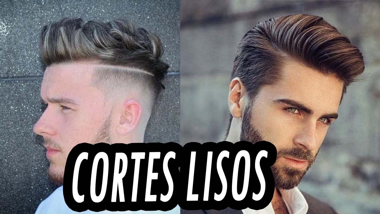 cortes cabelo liso masculino 2019