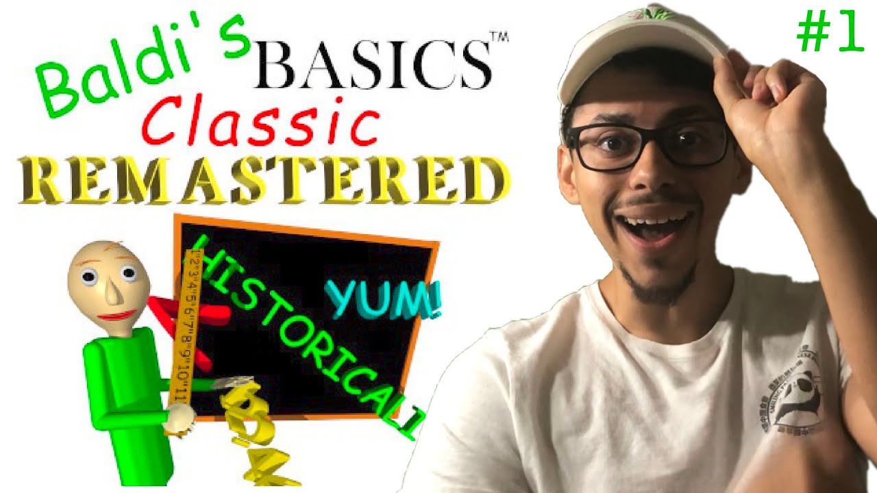 Baldi's Basics Classic Remastered Recreation update V0.4.4b - Baldi's Basics  Mod 