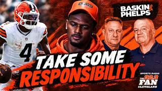 Why Browns QB Deshaun Watson needs to take responsibility; message about expectations is NOT reality