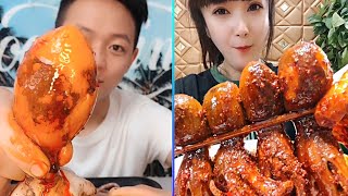 ASMR Amazing Spicy Seafood Octopus Eating Show Compilation &amp; Chinese Food Eating challenge#39