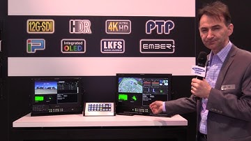 Plura SFP H Hybrid Monitor Series with Ember+ Support