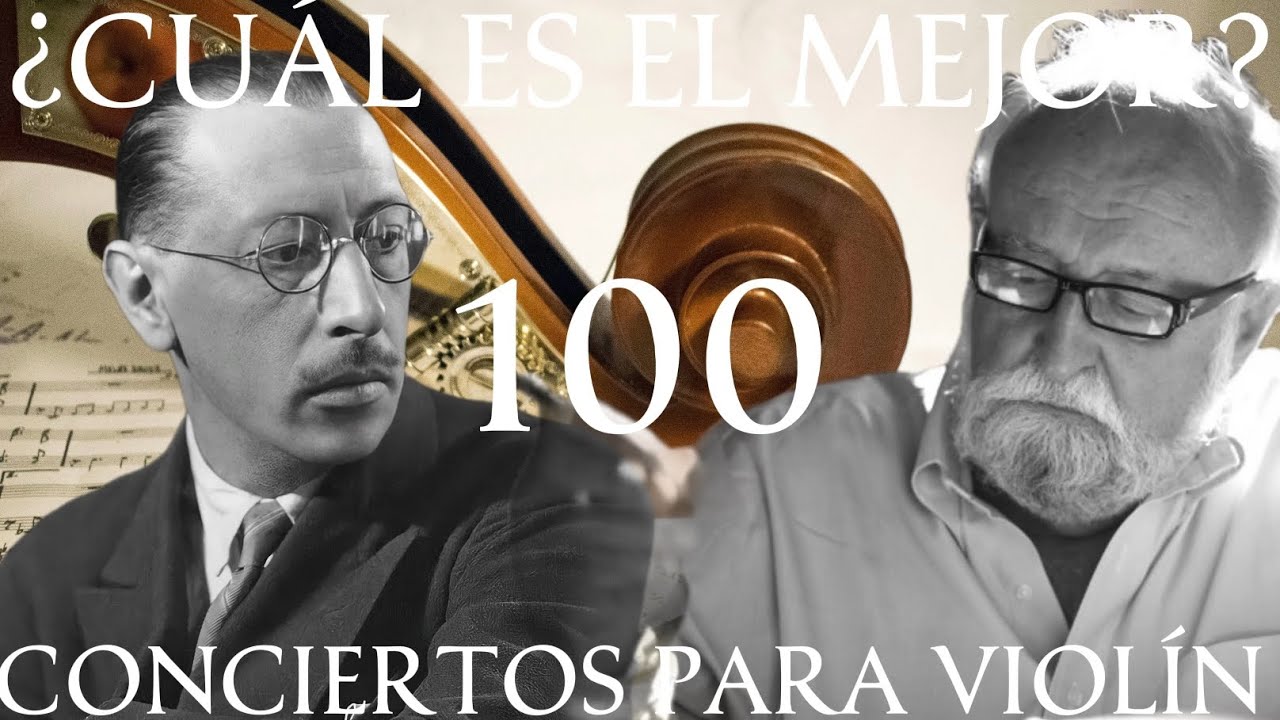 LOS 100 MEJORES CONCIERTOS para VIOLÍN de la HISTORIA - YouTube