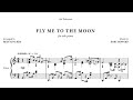 "Fly me to the Moon" in the style of N. Kapustin