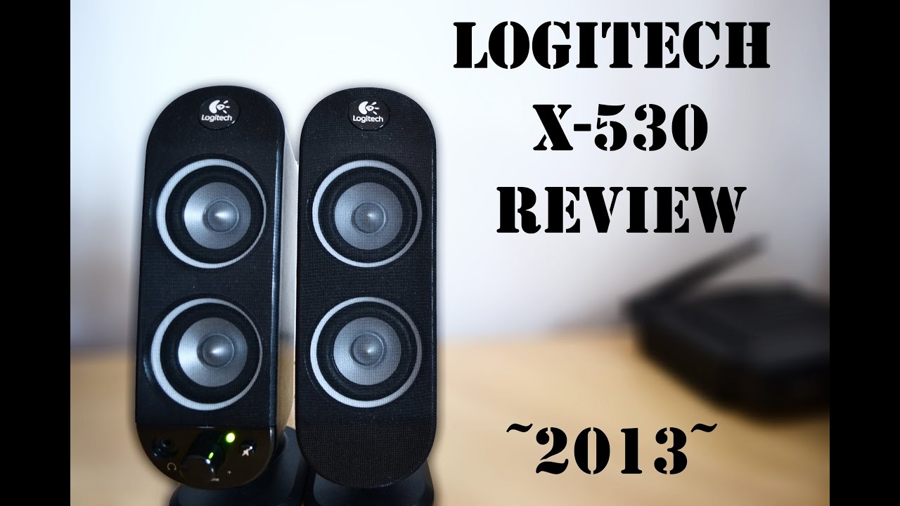 contraste Seguid así cocinero 2013] LOGITECH X-530 SPEAKER SYSTEM REVIEW, TEST ! AdamussX - YouTube