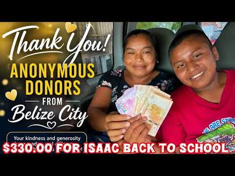 $330.00 MORE BLESSINGS FOR HARD WORKING ISAAC OF HOPKINS 