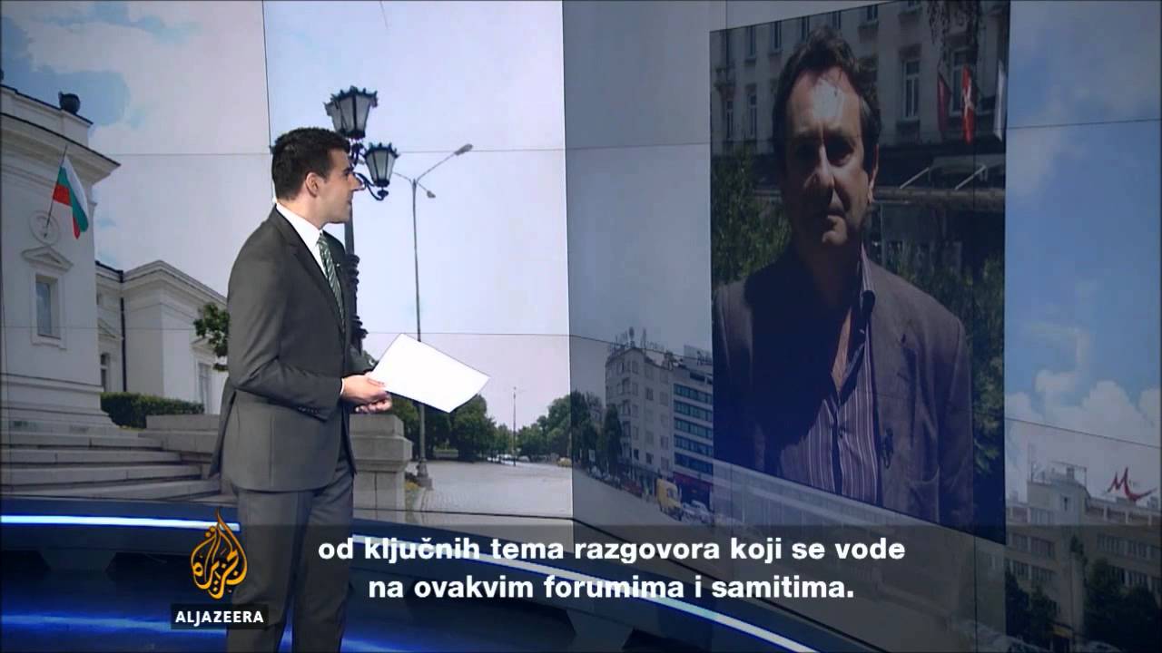 تيم يهودا يتحدث عن منتدى البلقان في صوفيا - قناة الجزيرة البلقان