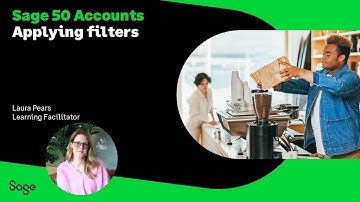 Sage 50 Accounts (UK) - Streamline your ledgers with filters