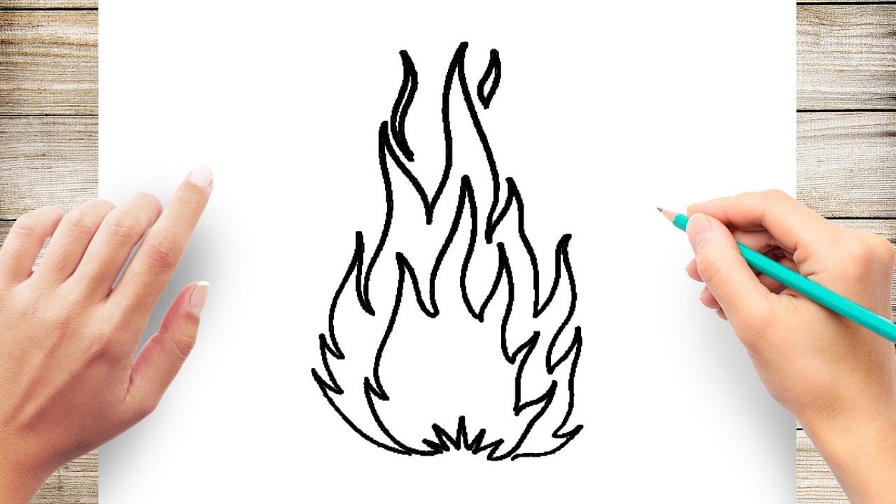 How To Draw Flames