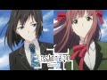 Lostorage incited WIXOSS | Ending (ED) Theme Songs - undeletable | FHD 1080p