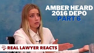 LIVE: Part 6 of Amber Heard 2016 Deposition