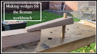 Making a wedge,& explaining the holdfast & tailfast setup.