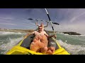 Cornwall | Kayaking in the Sea | Funny Travel Video | Intex Explorer K2 Kayak By Drone!