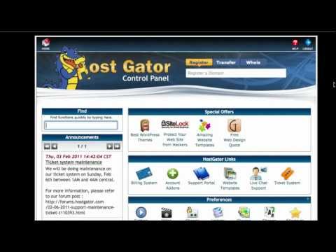 How To Install Joomla At HostGator