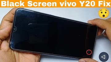 How To Fix Black Screen vivo Y20 | Vivo y20 Screen Hang