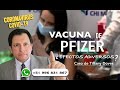 ¿EFECTOS ADVERSOS EN LA VACUNA DE PFIZER?