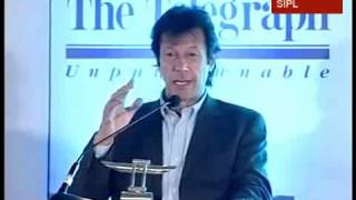 Imran Khan delivers the inaugural Tiger Pataudi Memorial Lecture