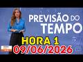 MUITA ATENÇÃO HOJE: Temporais e Risco de Alagamentos | Previsão do Tempo Hora 1 09/06