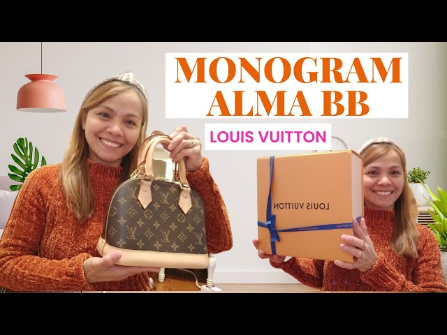 LOUIS VUITTON ALMA BB MONOGRAM VS DAMIER EBENE (Kia Tache Bag Battles) 