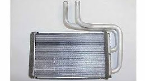 How to back flush your heater core