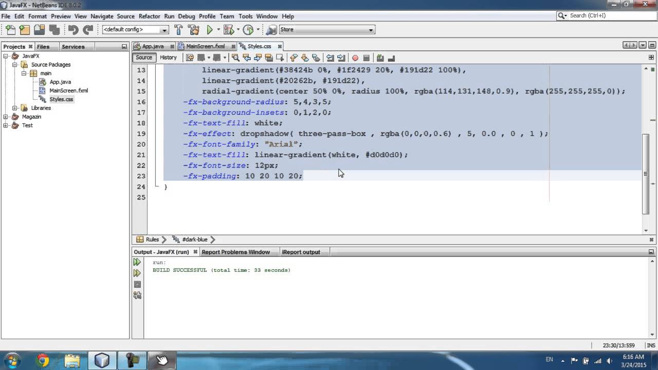 JavaFX Урок 8 - Scene Builder - YouTube