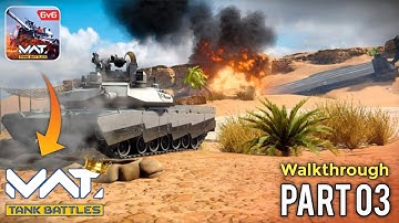 MWT Tank Battles Gameplay | Walkthrough Part 2 | Android Gameplay