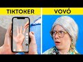 VOVÓ NÃO PODE ACREDITAR! 29 Truques, tendências e ataques virais do TikTok