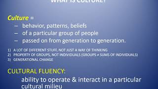 Adolescent Psychology, Culture - Part I
