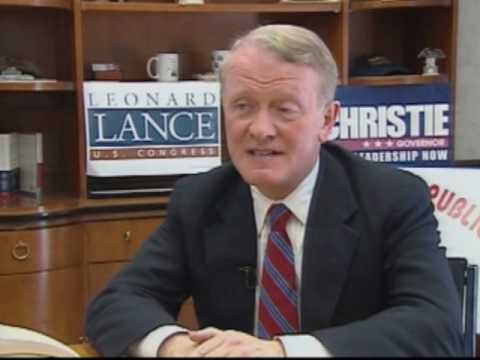 Leonard Lance - Tea Party Challenge - NJN News