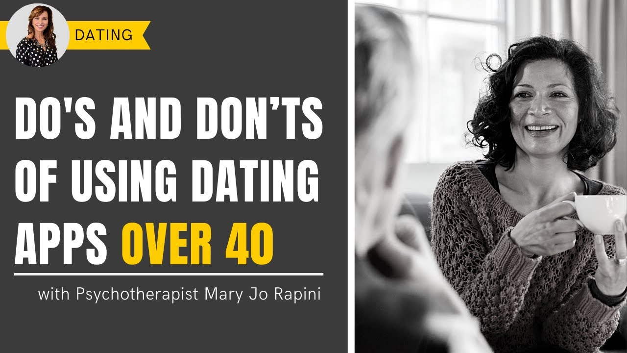 Do's and Don’ts ao usar apps de namoro após os 40