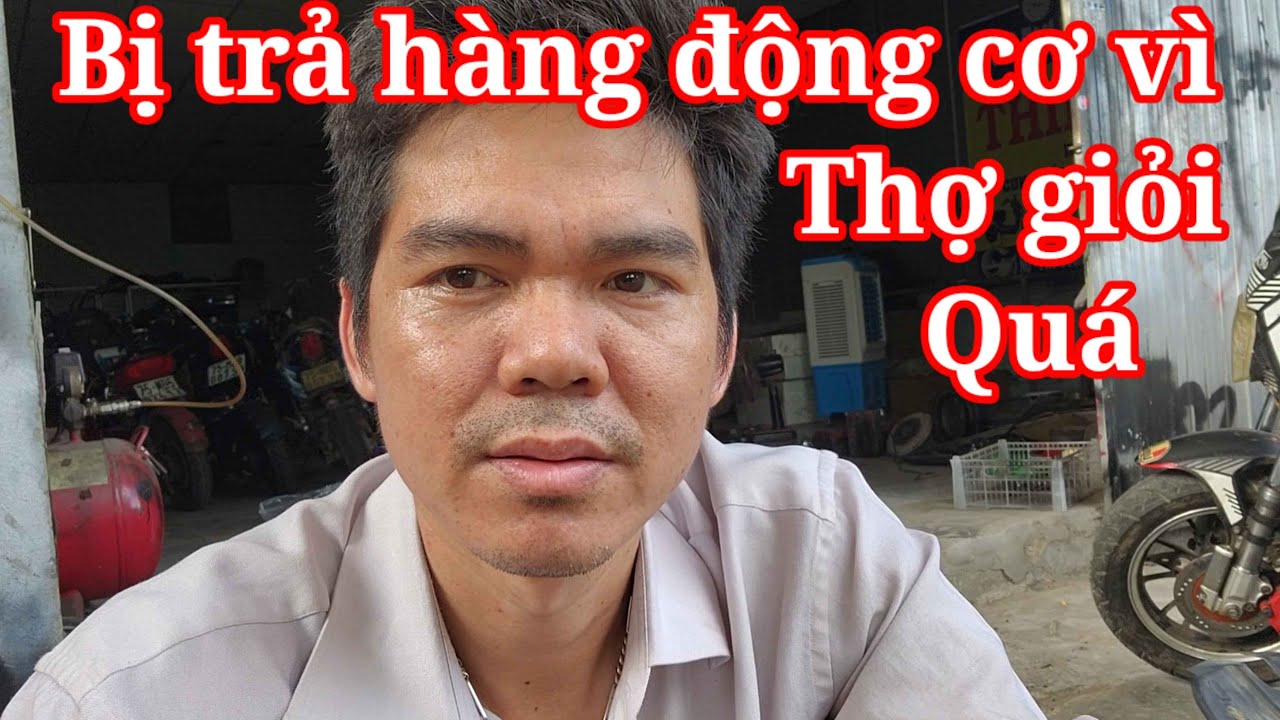 Trả hàng động cơ xe điện vô lý vì người Thợ không hiểu căn bản về xe điện