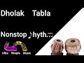 Continues dholak tabla rhythm  nonstop 10 minutes  ultra simple music  instrumental