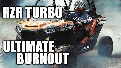 2016 RZR XP TURBO BURNOUT