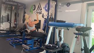 Close Grip Lat Pulldown w/ Eccentric Overload