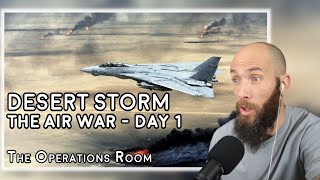 South African Reacts To Desert Storm - The Air War, Day 1