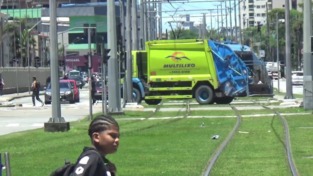 VLT - Santos a São Vicente - Tour Terminal Barreiros/São Vicente a Estação Porto/Santos