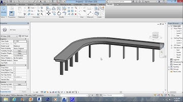 Bridge or Flyover design in Revit Architechture