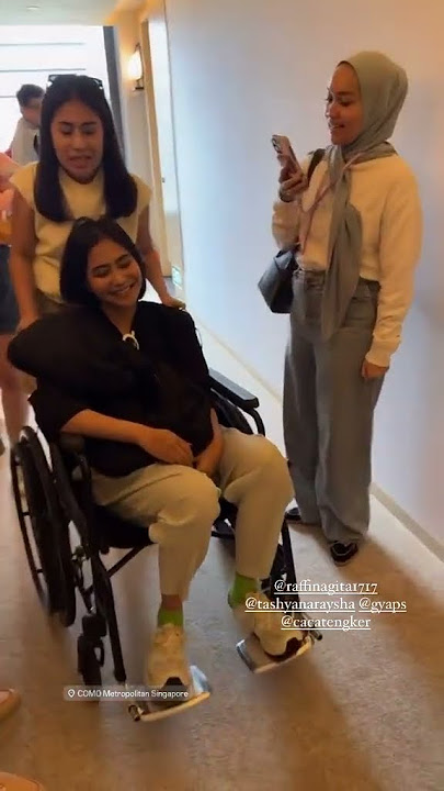 Nagita Nengokin Caca Tengker di Singapur #nagitasalavina #cacatengker