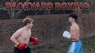 BACKYARD BOXING | Preston Vs. Seth 12/27/25