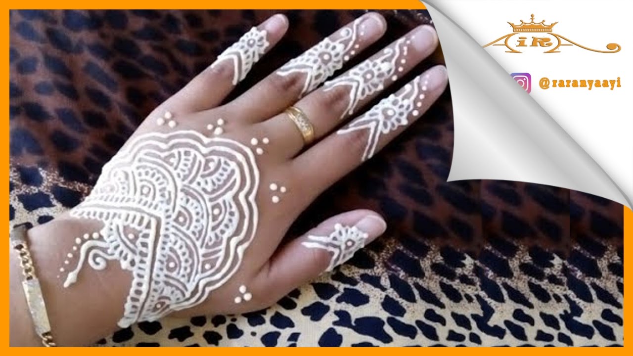 Belajar Melukis Henna Mehndi Dengan Lotion By Rara Henna YouTube