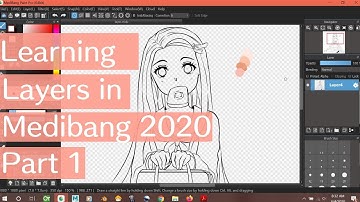 [MediBang] UPDATED 2020 - Layers Tutorial Part 1!