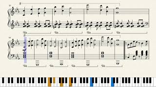 Try the interactive tutorial, or download sheet music here:
https://musescore.com/user/23820321/scores/5660850?from=_share