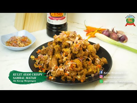 Kulit Ayam Crispy Sambal Matah