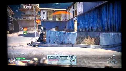 mw2 spas 26 killstreak on scrapyard