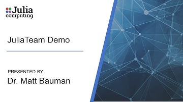 JuliaTeam Demo