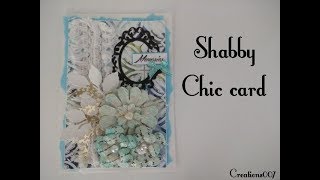 Shabby Chic Cards Tutorial |Beginners Cardmaking Tutorial  creations007 tutorials