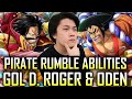 Gol D. Roger & Kozuki Oden Pirate Rumble PVP Abilities Revealed | One Piece Treasure Cruise