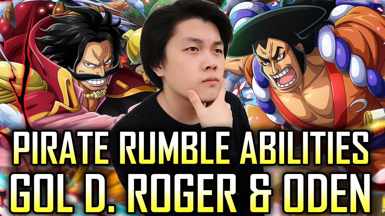 Gol D. Roger & Kozuki Oden Pirate Rumble PVP Abilities Revealed | One Piece Treasure Cruise